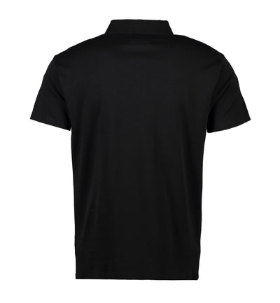SEVEN SEAS miesten pikee paita slim-fit S500-BLACK, musta