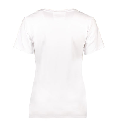 SEVEN SEAS naisten t-paita slim-fit S630-WHITE, valkoinen